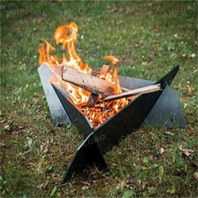 Crushed Black Lava Filling gas fire pit table Distributor